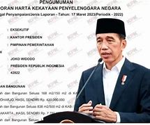 Jumlah Harta Jokowi